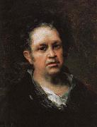 Francisco Goya Self-Portrait painting